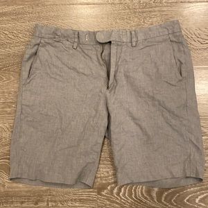 J. Crew Bowery Slim Short 32 waist 9 inseam grey